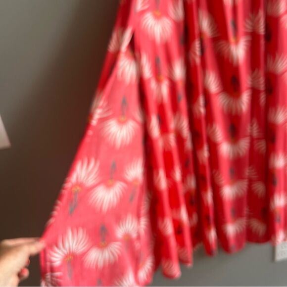Lulus Trancoso Coral Floral Print Two-Piece Maxi Dress Size Large Tropical Pink - Picture 14 of 16